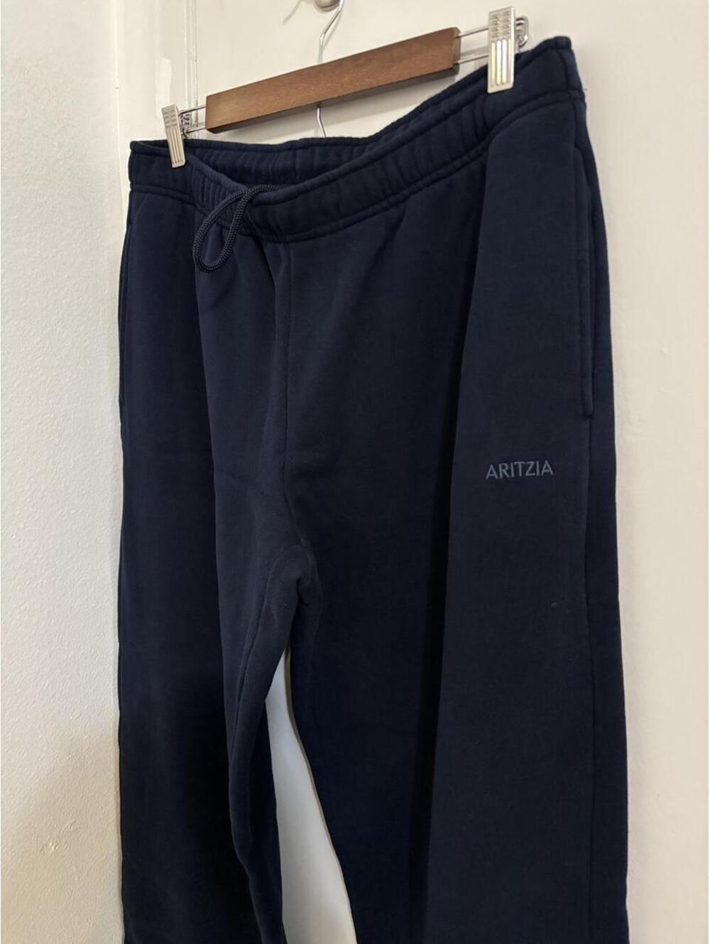 Aritzia Cozy Sweatfleece Mega Straight™ Sweatpant | Admiral ✨ | Size L